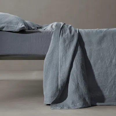 Society Limonta Rem Linen Duvet Cover, King In Iceberg