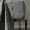 Society Limonta Rem Linen Fitted Sheet, King In Balena