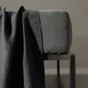 Society Limonta Rem Linen Fitted Sheet, King In Fumo