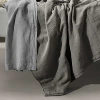 Society Limonta Rem Linen Quilt, King In Fumo