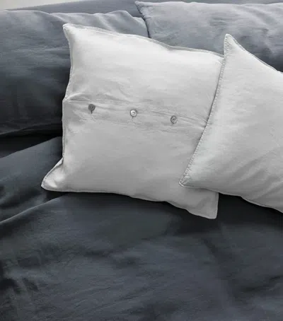 Society Limonta Set Of 2 Linen Rem Cushions In White