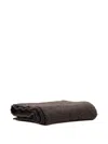 Society Limonta Textured Knit Throw Blanket In Brown