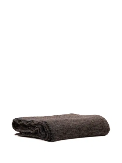 Society Limonta Textured Knit Throw Blanket