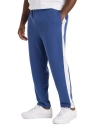 Society Of One By Dxl Big & Tall Striped Track Pants In Blue