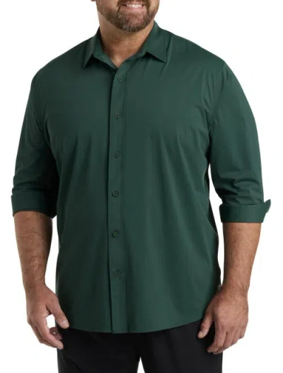 Society Of One By Dxl Performance Sport Shirt In Green