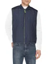 SOCIETY OF THREADS PLUS MENS WATER REPELLENT PAISLEY OUTERWEAR VEST