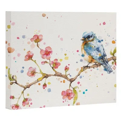 Society6 'little Journeys' Print In Wrapped Canvas,no Mat