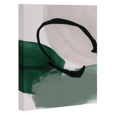 Society6 Minimalist Painting 01' Print In Wrapped Canvas,no Mat
