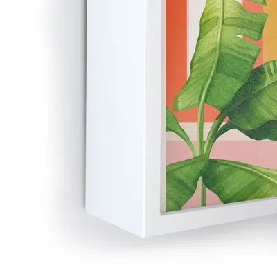 Society6 Nadja Cat Space Iii  Framed Mini Art Print In White