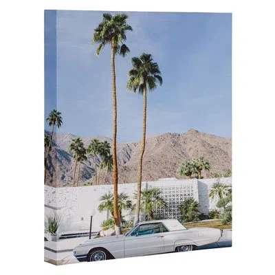 Society6 P Springs Mid Cent Mod' Photogragh In Wrapped Canvas,no Matte