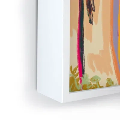 Society6 Sandrapoliakov Harverst Framed Mini Art Print In White
