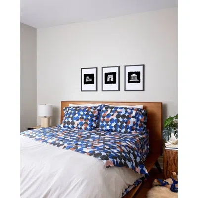Society6 Sstw09  Deny Designs Sheet Set In Blue