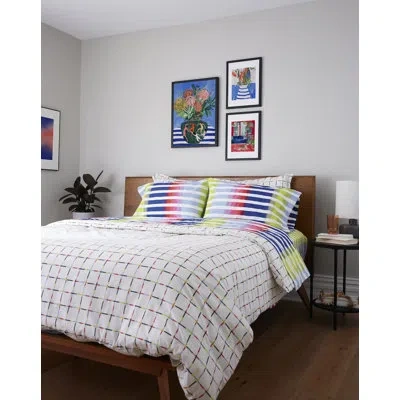 Society6 Sstw10  Deny Designs Sheet Set In Blue