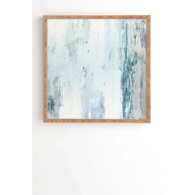 Society6 't30 Gallery Rain Drop' Graphic Art Print In Bamboo Framed