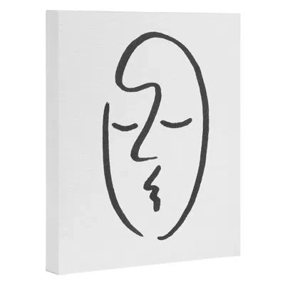 Society6 'you And Me' Print In Wrapped Canvas