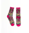 Sock Candy Cocktail Hour Black Sheer Sock, Women's At Urban Outfitters In Wine