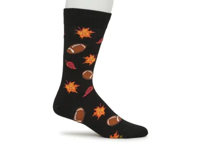 Socksmith Falling For Football Crew Socks In Multicolor