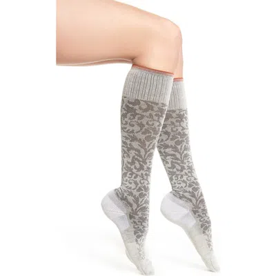 Sockwell 'damask' Compression Socks In Gray