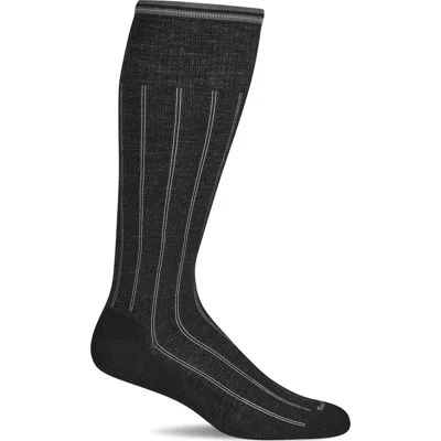 Sockwell High Rise Rib Wide Calf Compression Socks In Multi