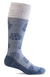 Sockwell Lotus Lift Compression Socks In Blue