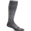 Sockwell Micro Grade Compression Knee Socks In Gray