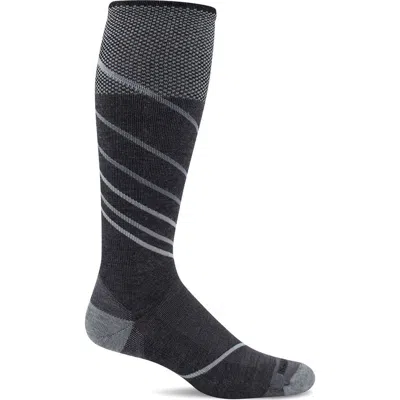 Sockwell Pulse Over The Calf Compression Socks In Animal Print