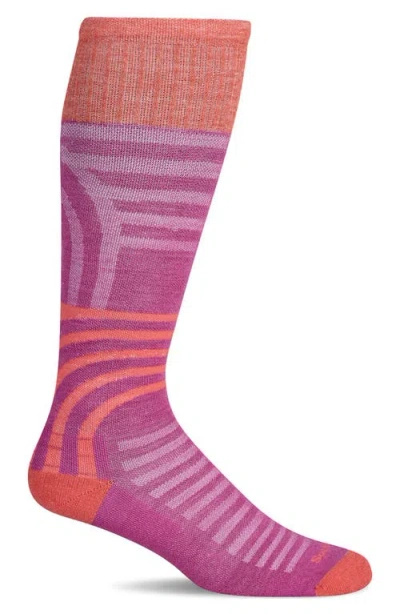 Sockwell Track & Field Compression Socks In Pink