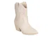 Soda Blazing Boots In Bone Braid In Multi