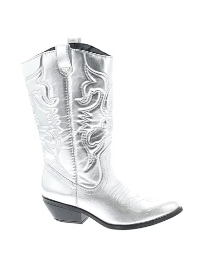 Pre-owned Soda Boots In Silver