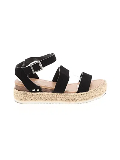 Pre-owned Soda Sandals In Black