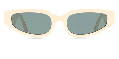 Soda Shades Shade 008 Bone Occhiali Da Sole Bianchi Per Uomo In White
