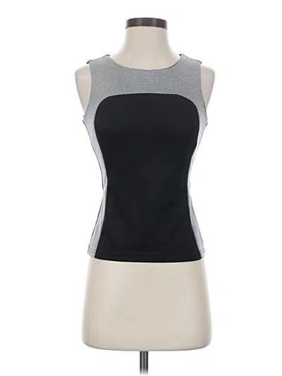 Pre-owned Soda Sleeveless Top Gray Strapless Neckline Tops
