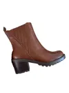 Soda Stomp It Out Lug Sole Bootie In Brown In Brown