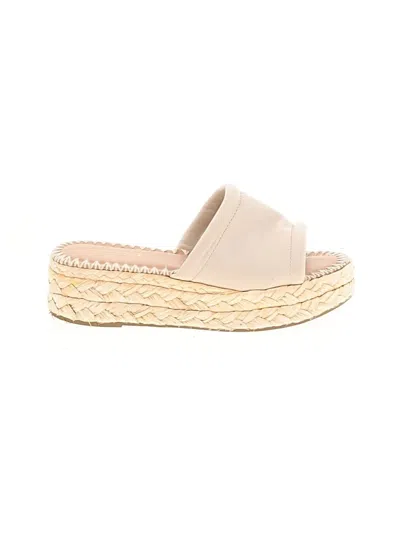 Pre-owned Soda Wedges In Ivory