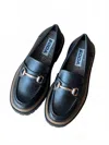 Soda Women's Fresh Trend Leather Loafer In Black