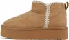 Soda Women's Platform Boots In Tan