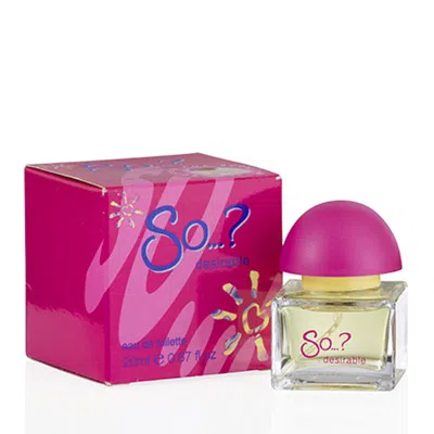 So ...desirable/...? Edt Spray 0.67 oz (20 Ml) (w) In Transparent