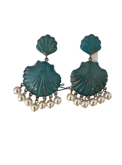 Sodini-bijoux Earrings Woman Sodini Bijoux 550196g Metal In Blue