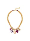 Sodini-bijoux Women's Necklace Sodini Bijoux 331277 Resin In Purple