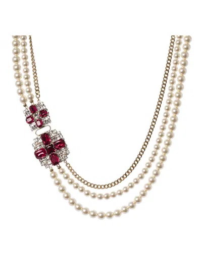 Sodini-bijoux Women's Necklace Sodini Bijoux 551110 In Red