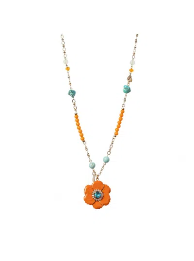 Sodini-bijoux Women's Necklace Sodini Bijoux 551444 Resin In Multi