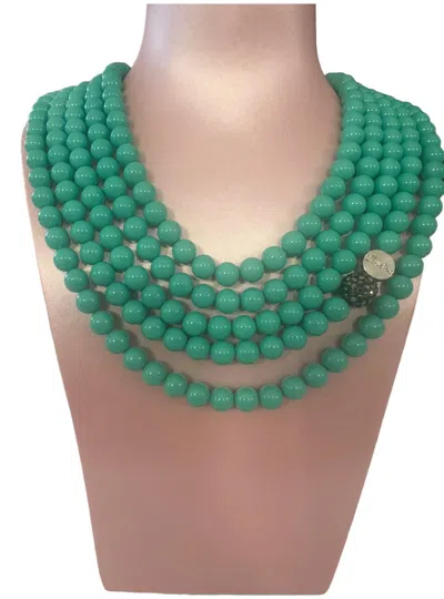Sodini-bijoux Women's Necklace Sodini Bijoux 930132g Resin In Green
