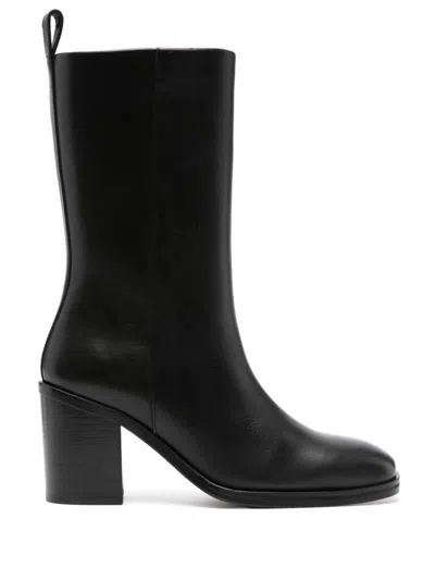 Soeur 80mm Cara Boots In Noi01 Noir