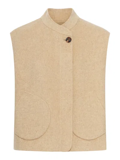 Soeur Adeline Vest In Neutral