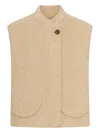 Soeur Adeline Vest In Neutral