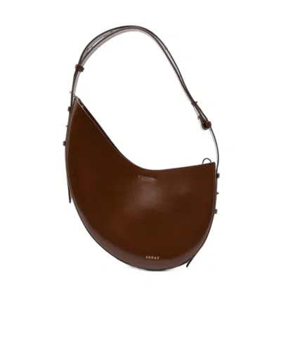 Soeur Adjustable Shoulder Bag In Brown