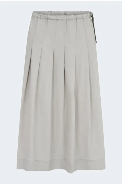 Soeur Amalia Skirt In Gris Clair In Neutral