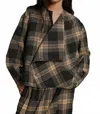 Soeur Antoine Checked Shirt In Noir/ecru In Multi