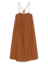 Soeur Arielle Midi Dress In Brown