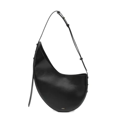 Soeur Asymmetrical Shoulder Bag In Black